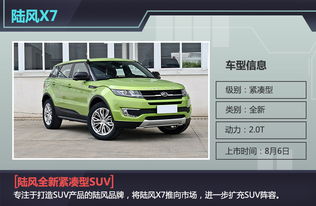 陸風(fēng)全新緊湊suv 正式上市 售12.98萬起