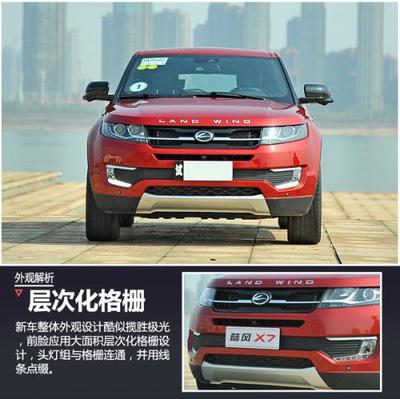 陸風全新緊湊SUV X7今日上市 預售13.5萬元起-陸風,全新,suv,預售,萬-東北網汽車